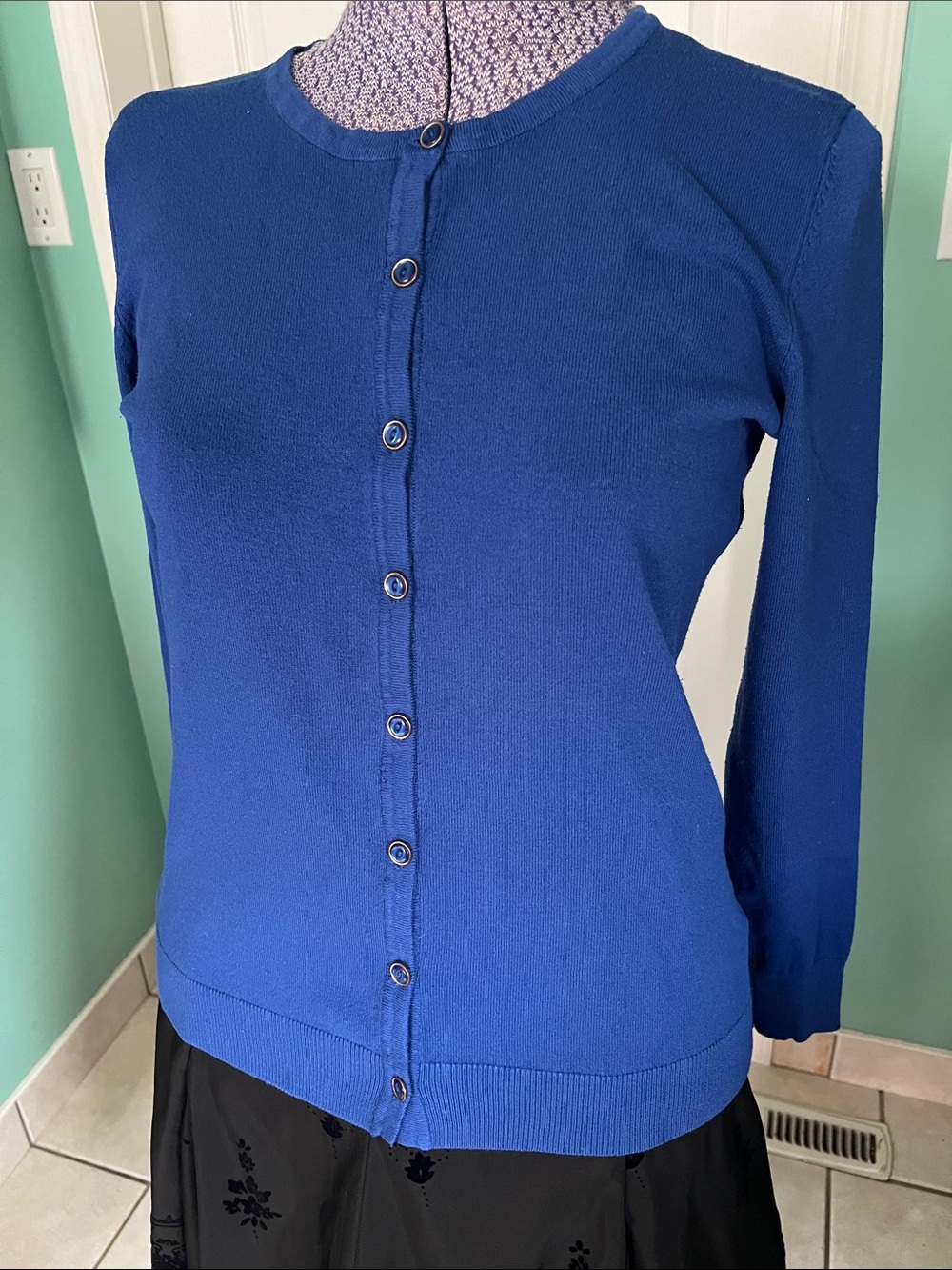 Royal Blue Cardigan